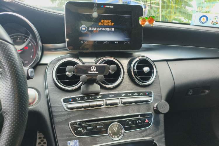 Used Mercedes-Benz C-Class 2016 C 200 L Sport Edition Audio And AC Panel