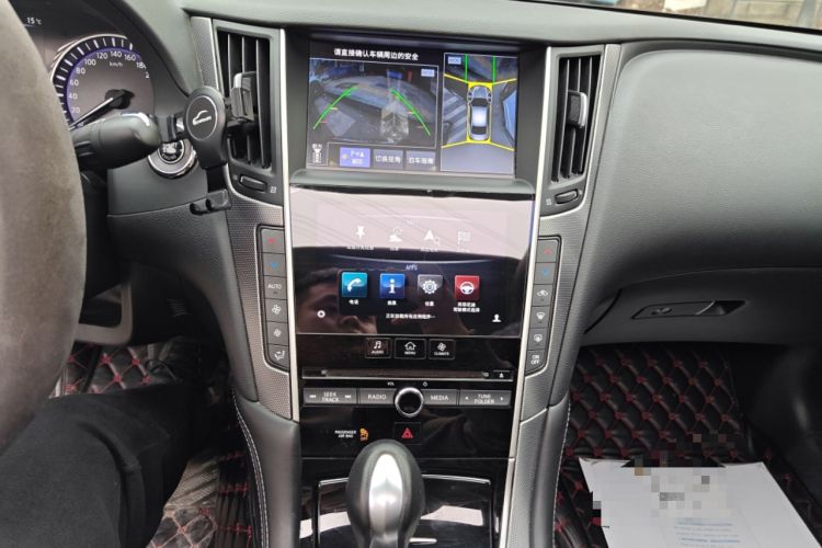 Used Infiniti Q50L 2016 2.0T Ambition Edition Audio And AC Panel