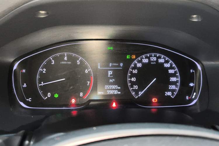 Used Honda Inspire 2019 260TURBO Elegant Edition China VI Emission Standard Instrument Cluster