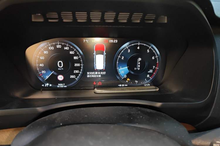 Used Volvo XC90 2019 T6 Zhiyi Edition 7-Seater China V Emission Standard Instrument Cluster