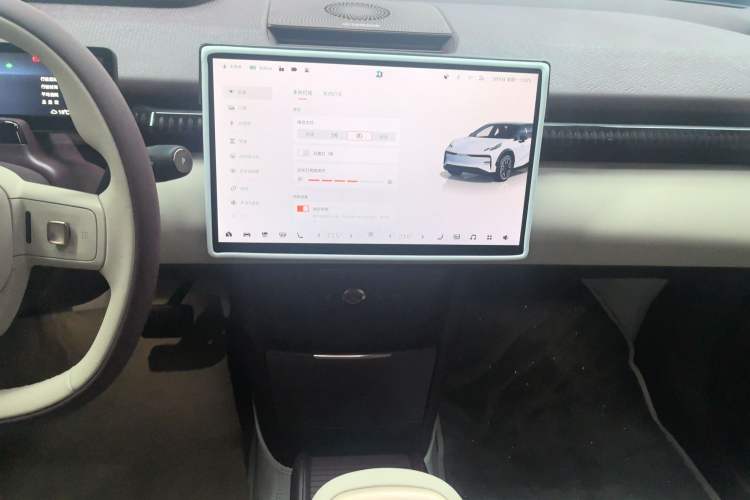 Used Zeekr X 2025 5-Seater Rear-Drive Version Audio And AC Panel