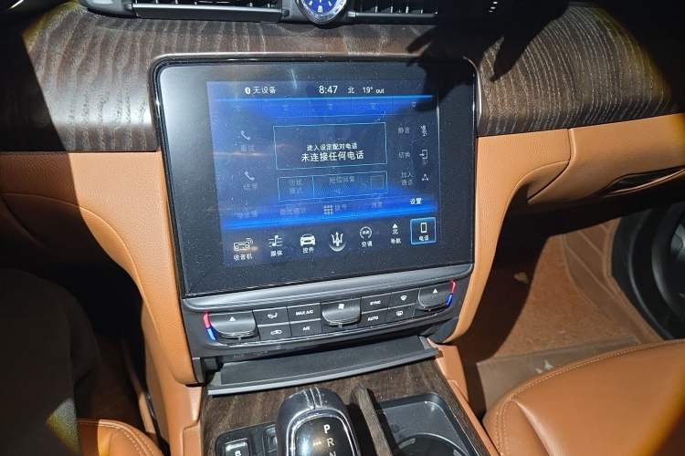 Used Maserati President 2018 3.0T Standard Edition Audio And AC Panel