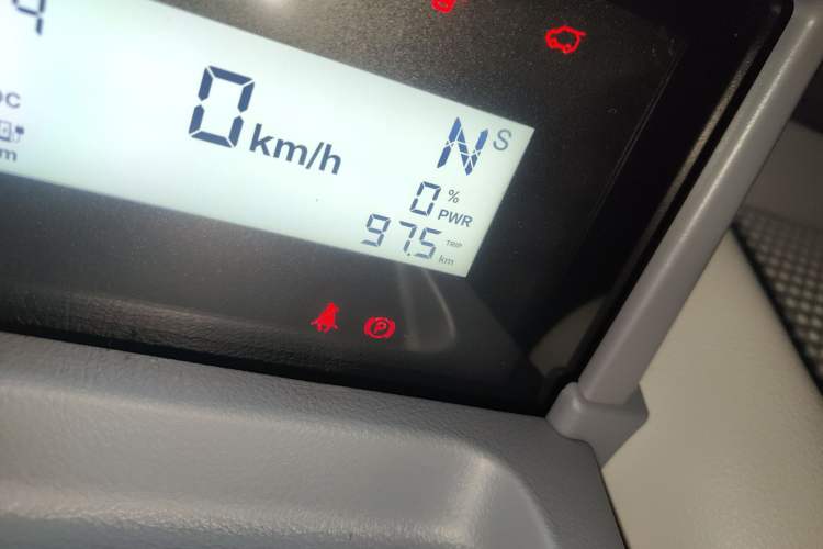 Used Bestune Pony 2026 Model 222km Cute Horse Odometer Close Up