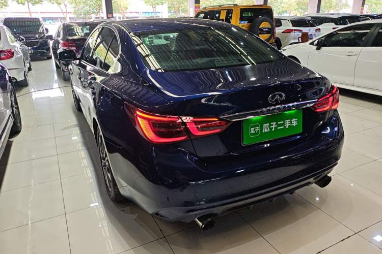 Used Infiniti Q50L 2018 2.0T Enjoyment Version China VI Standard Rear Left 45 Deg