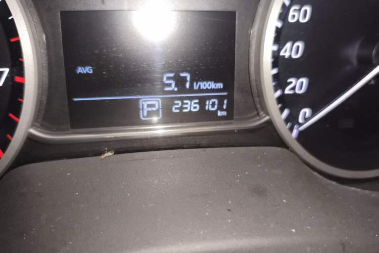 Used Nissan Sylphy 2018 1.6XV CVT Deluxe Edition Odometer Close Up