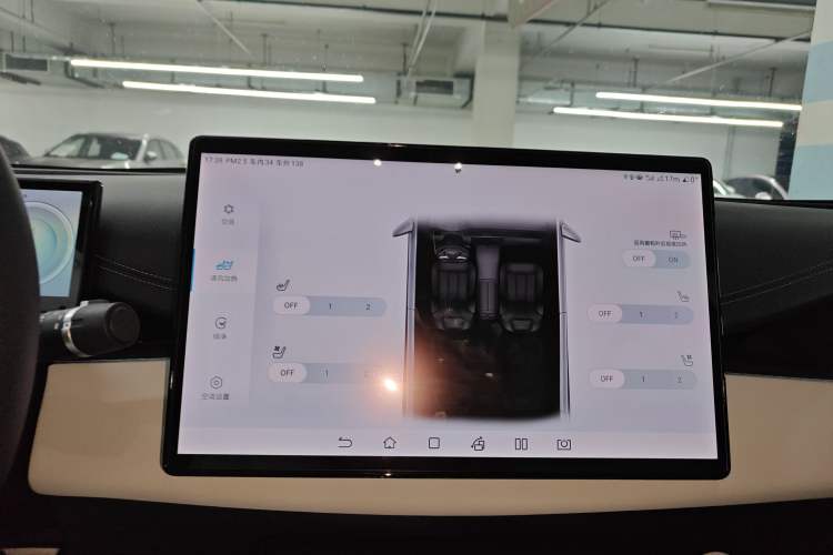 Used BYD Seal 06 New Energy 2024 DM-i 120KM Flagship Model Audio And AC Panel