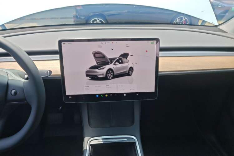 Used Tesla Model Y 2022 Revised Version Rear-Wheel Drive Audio And AC Panel