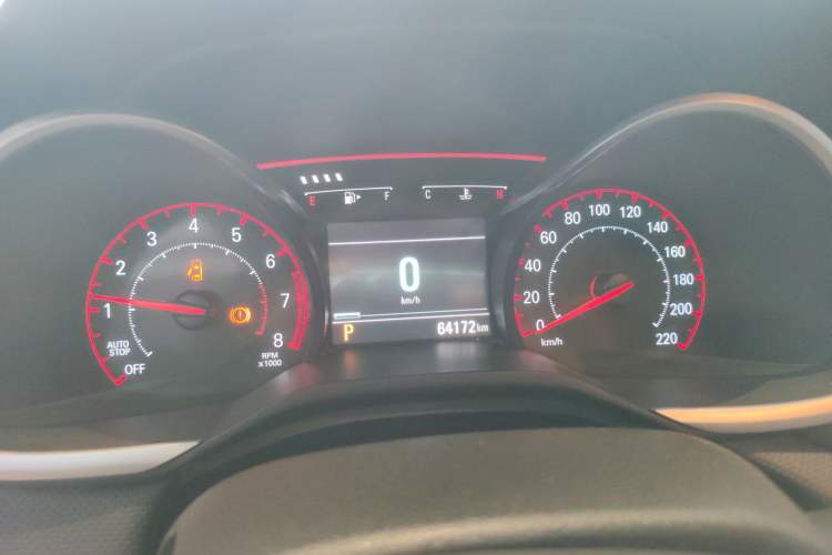 Used Chevrolet Monza 2019 RS 330T Automatic Comfort Edition China VI Standard Instrument Cluster