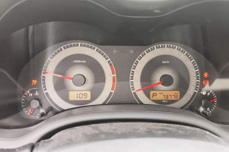 Used Toyota Corolla 2013 Special Edition 1.6L Automatic Cool GL Model Instrument Cluster