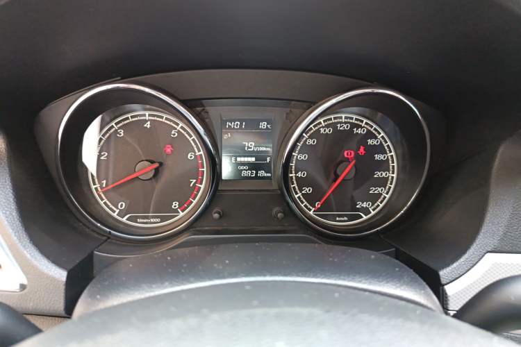 Used Bestune B30 2016 1.6L Automatic Luxury Model Instrument Cluster