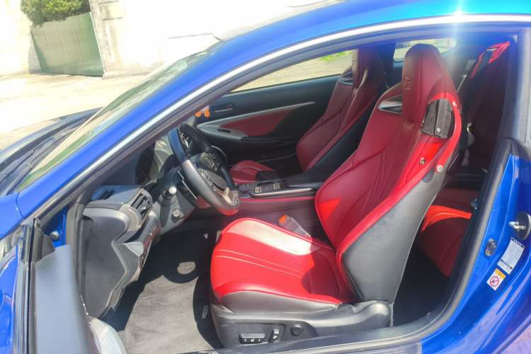 Used Lexus RC F 2015 F 5.0L Ultimate Edition Left Front Seat