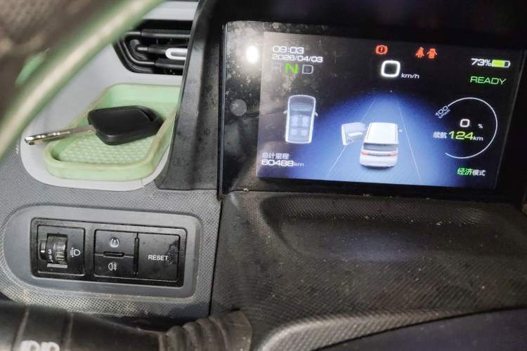 Used Wuling Hongguang MINIEV 2021 Macaron Premium Model – Lithium Iron Phosphate Odometer Close Up