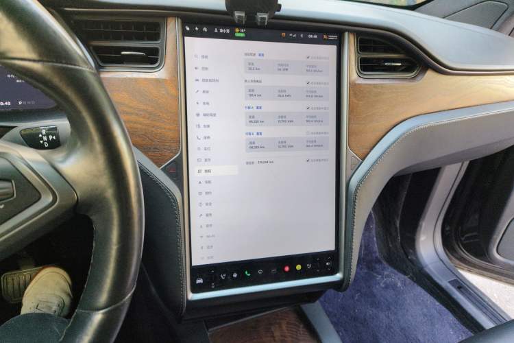 Used Tesla Model X 2016 X 75D Audio And AC Panel