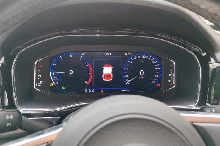 Used Volkswagen Teramont X 2020 Facelifted 330TSI Two-Wheel-Drive Luxury Edition Instrument Cluster