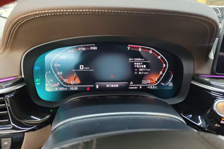 Used BMW 5 Series 2021 Updated Version 525Li Luxury Package Instrument Cluster