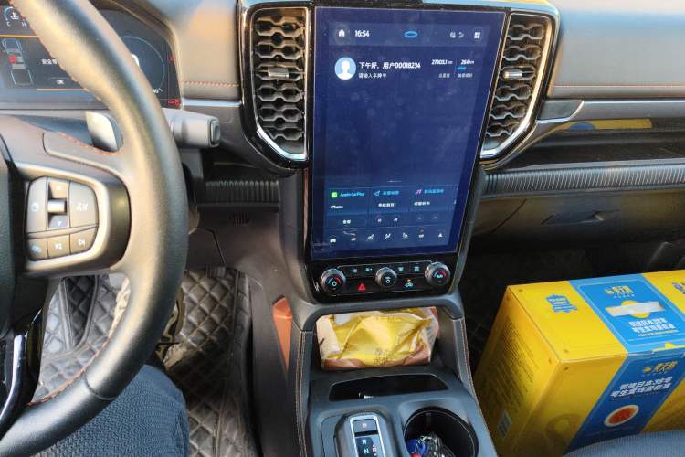 Used Ford Ranger 2023 Trailblazer 4x4 Automatic Version – Gasoline Audio And AC Panel