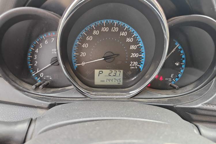 Used Toyota YARiS L Zhi Xuan 2019 1.5E CVT Dynamic Edition China VI compliant Odometer Close Up