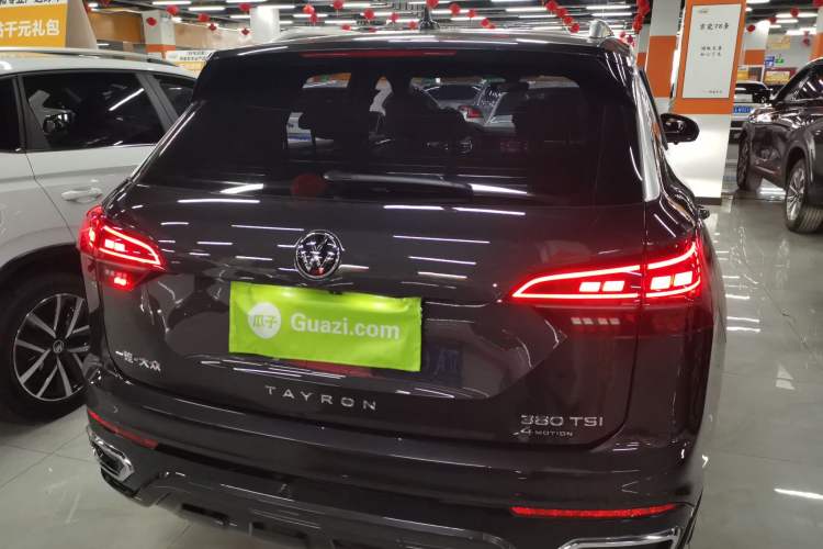 Used Volkswagen Tayron 2022 380TSI Four-Wheel Drive R-Line Connected Version Rear