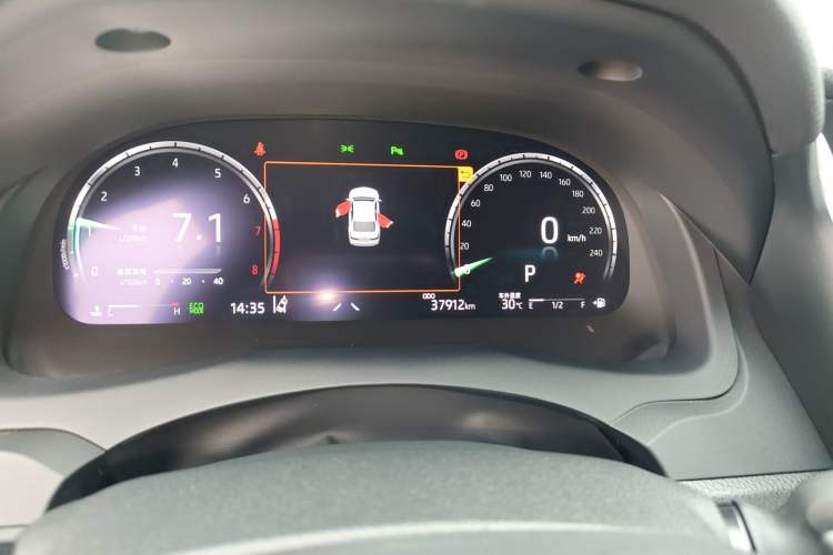 Used Toyota Camry 2022 2.5S Knight Edition Odometer Close Up