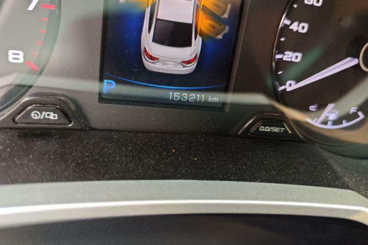 Used Geely Auto Emgrand GL 2018 1.4T DCT Prestige Smart Connectivity Version Odometer Close Up