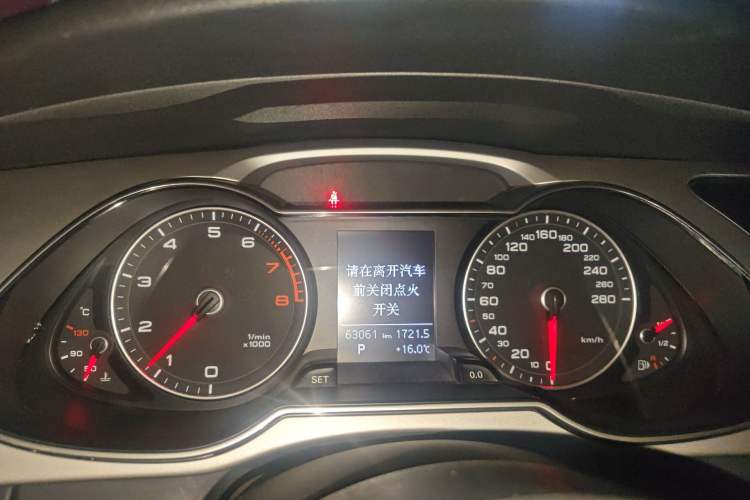 Used Audi A4L 2016 35 TFSI Collection Edition S line Comfort Model Instrument Cluster