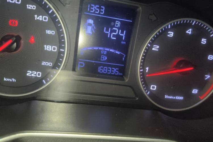 Used MG ZS 2017 1.5L Automatic Elite Edition Odometer Close Up