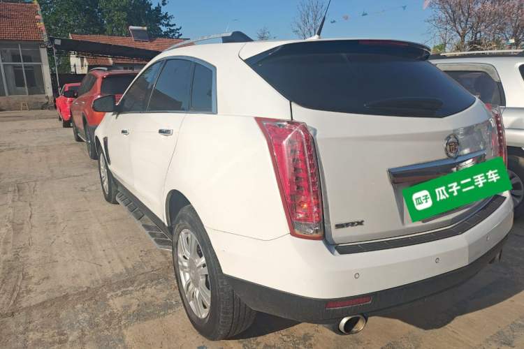 Used Cadillac SRX 2014 3.0L Elite Model Rear Left 45 Deg