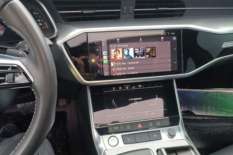 Used Audi A6L 2020 45 TFSI Prestige Dynamic Edition Audio And AC Panel