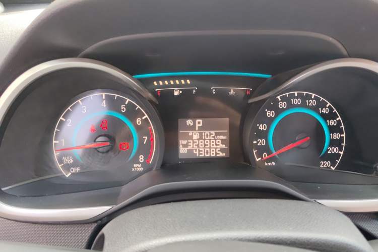 Used Chevrolet Cavalier 2018 320 Automatic Enjoyment Sunroof Edition Instrument Cluster
