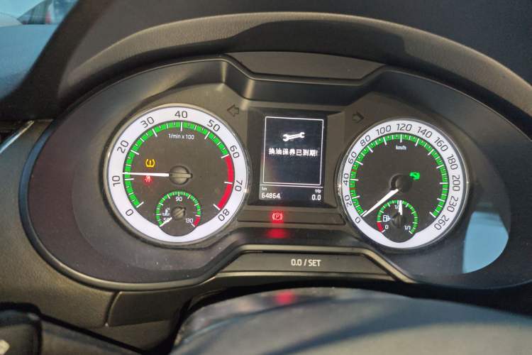 Used Skoda Octavia 2018 TSI280 DSG Flagship Edition Instrument Cluster