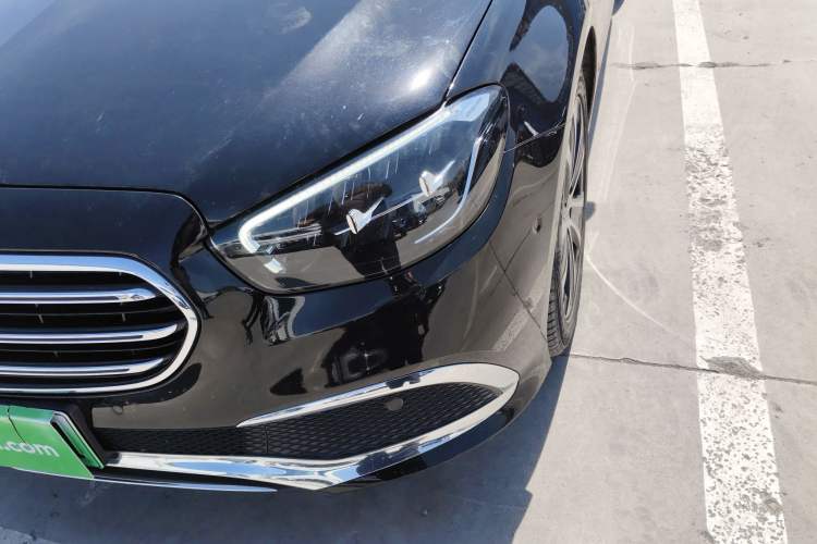 Used Mercedes-Benz E-Class New Energy 2023 E 350 e L Plug-in Hybrid Sedan Left Front Headlight