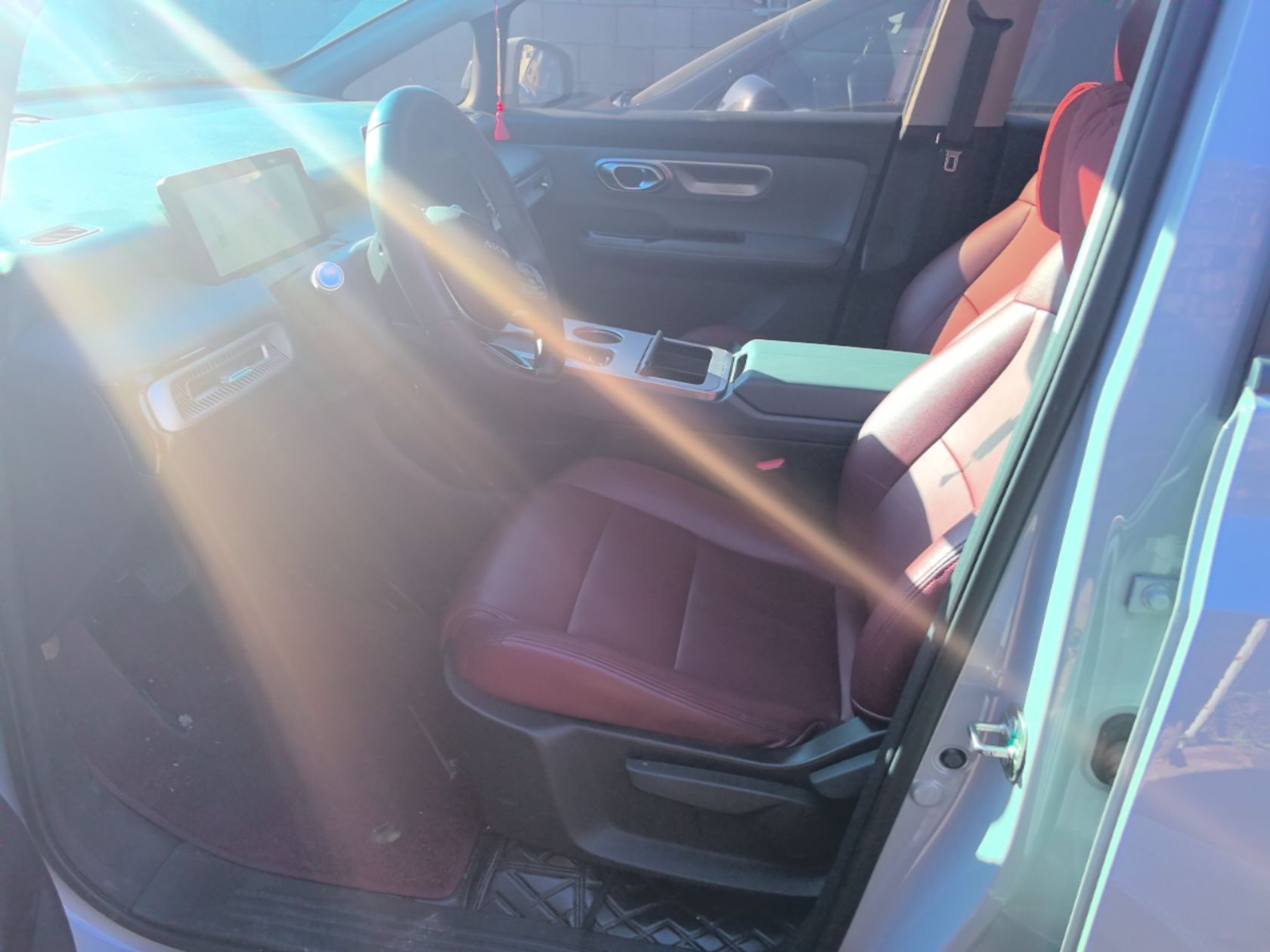Avant de la voiture