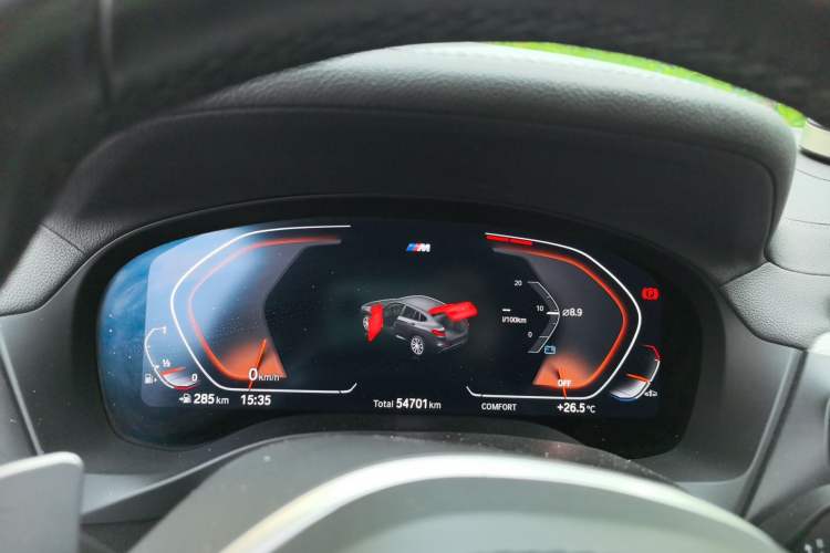 Used BMW X4 2021 xDrive 25i M Sport Night Edition package Instrument Cluster