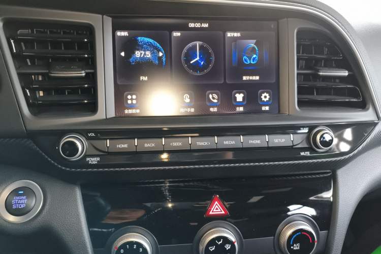 Used Hyundai Elantra (6th Generation / Lingdong) 2020 1.4T Dual-Clutch Xuan Dong · Dynamic Version Audio And AC Panel