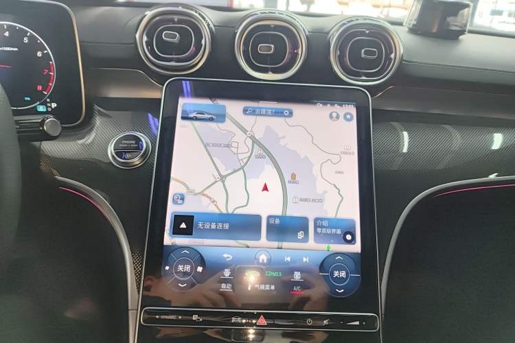 Used Mercedes-Benz C-Class 2023 C 260 L Sport Edition Audio And AC Panel