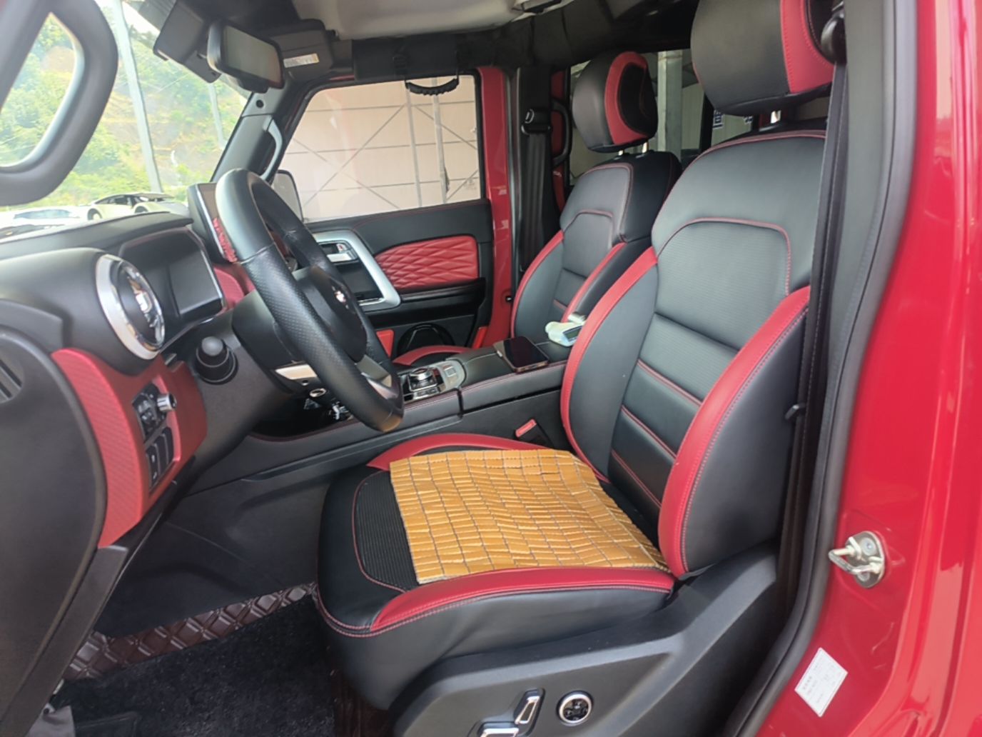 Avant de la voiture