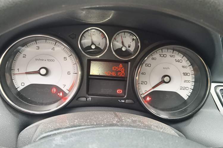 Used Peugeot 308 2013 1.6L Manual YouShang Model Instrument Cluster