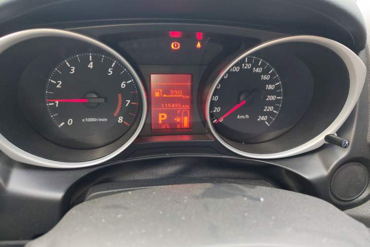 Used Mitsubishi ASX 2013 2.0L CVT Two-Wheel Drive Elite Edition Odometer Close Up