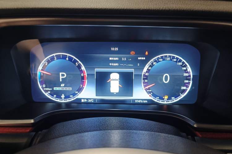 Used BAIC Off-Road BJ40 2020 2.0T Automatic Four-Wheel Drive Urban Hunter Edition Chivalrous Type Instrument Cluster