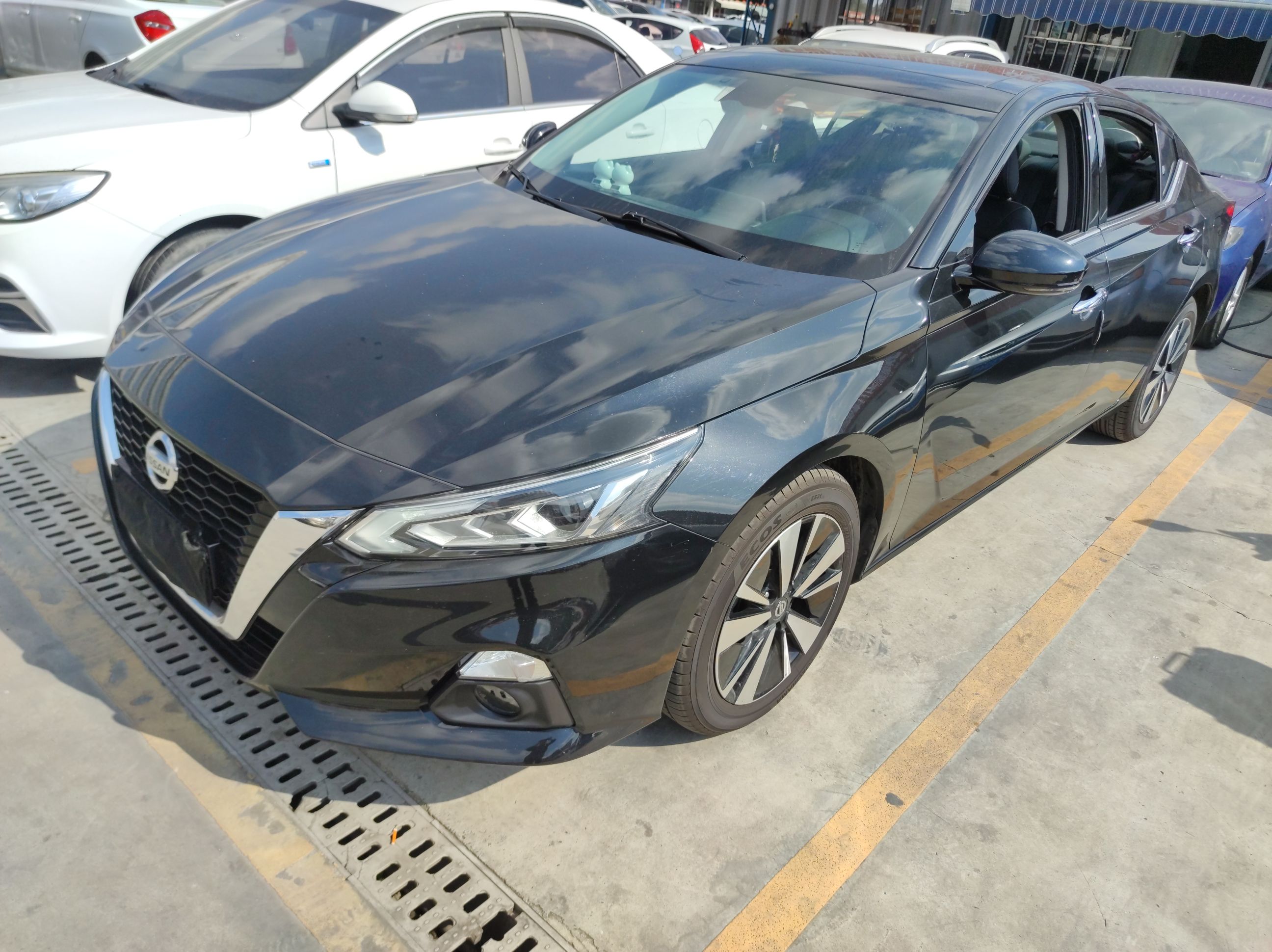 تحت مقدمة السيارة