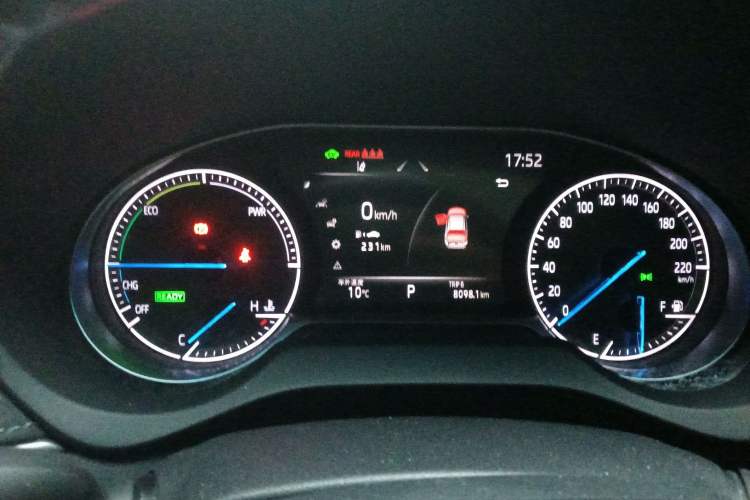 Used Toyota Harrier 2022 Dual-Engine 2.5L CVT Two-Wheel Drive Luxury Edition Instrument Cluster