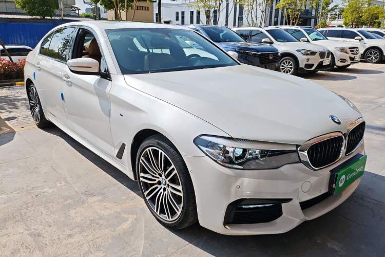 Used BMW 5 Series 2019 530Li Leading Model M Sport Package Front Right 45 Deg