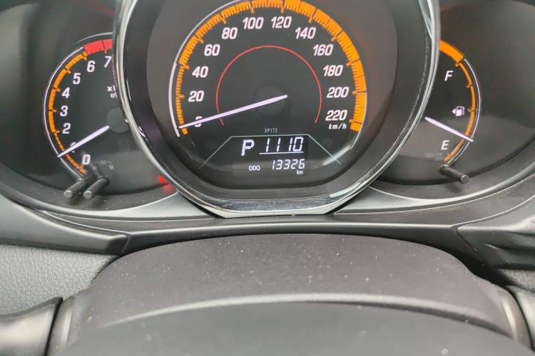 Used Toyota YARiS L Zhi Xuan 2022 1.5L CVT Leading PLUS Edition Odometer Close Up