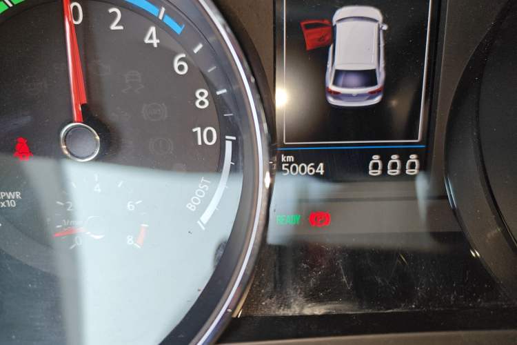 Used Volkswagen Tiguan L New Energy 2019 430 PHEV Hybrid Luxury Edition Odometer Close Up