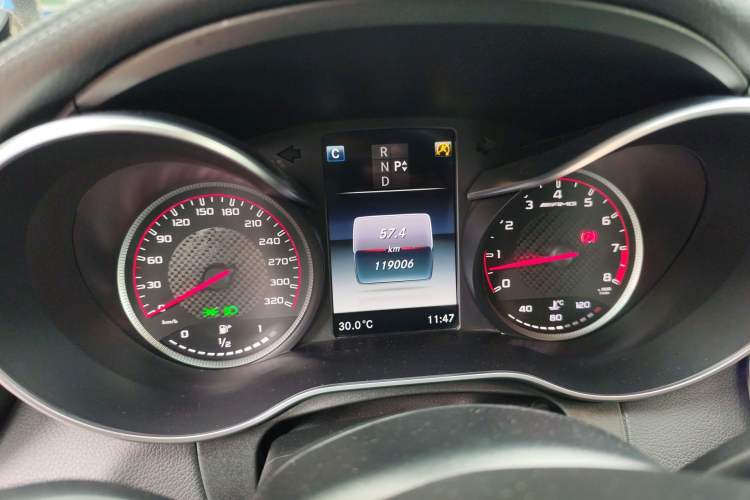Used Mercedes-Benz C-Class AMG 2015 AMG C 63 S Instrument Cluster