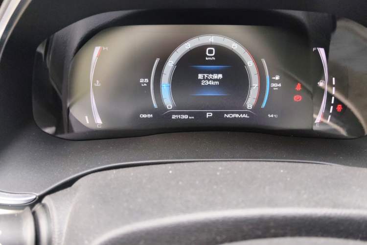 Used Haval H6 2021 National Trend Edition 1.5T Automatic Champion Version Odometer Close Up