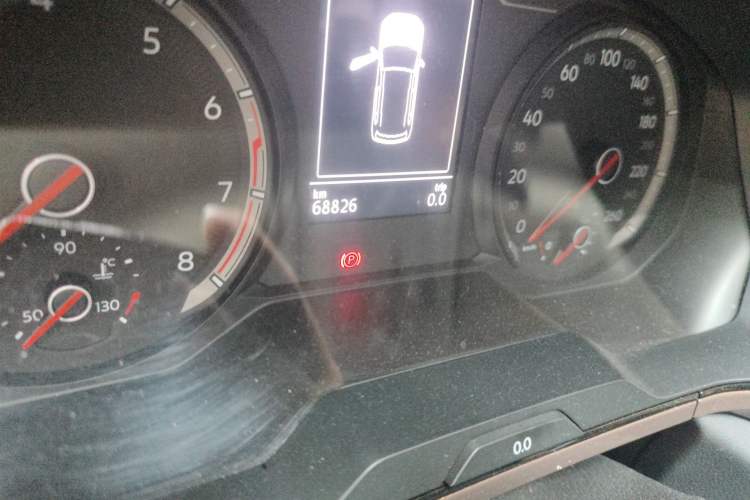 Used Volkswagen Tharu 2020 280TSI Two-Wheel Drive Comfort Edition China VI Standard Odometer Close Up