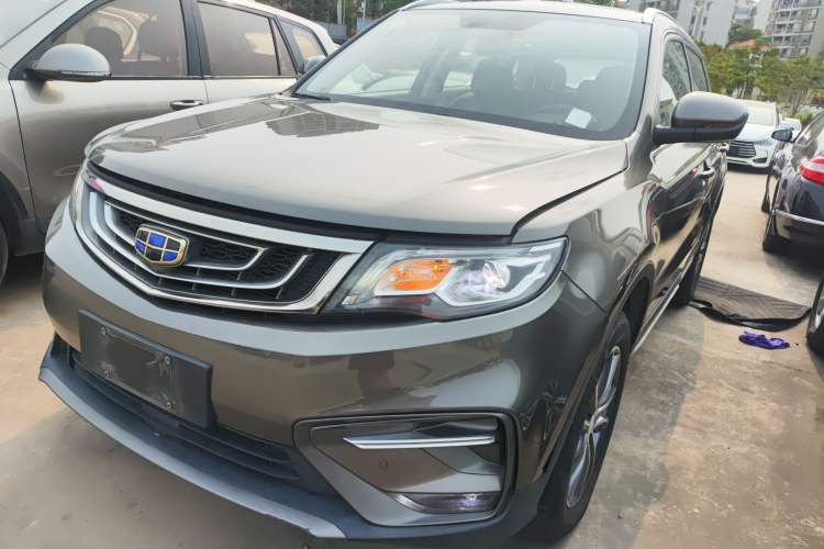 Used Geely Auto Emgrand X7 Sport 2018 1.8TD Automatic Two-Wheel Drive Smart Connect 4G Internet Edition