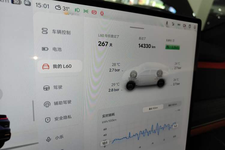 Used ONVO L60 2025 Model—60 kWh Rear-Wheel-Drive Version