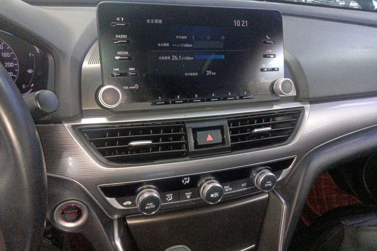 Used Honda Accord 2018 260TURBO Elite Edition China V Audio And AC Panel